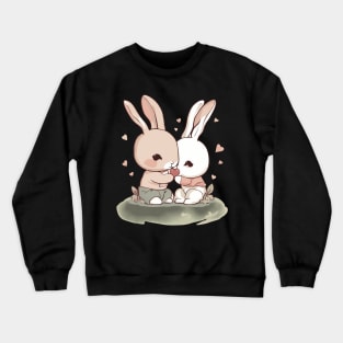 I Love You Rabbit Crewneck Sweatshirt